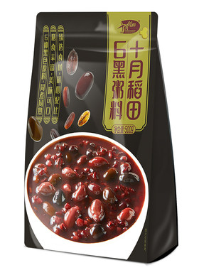 十月稻田6黑粥料5红粥料500g