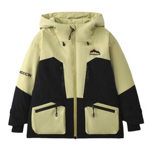 女童滑雪羽绒服冬中大童洋气加厚25新款儿童冬季鸭绒外套