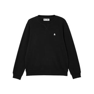 [新降五折]绫致杰克琼斯男秋冬卫衣常规版型圆领胸前刺绣长袖上衣