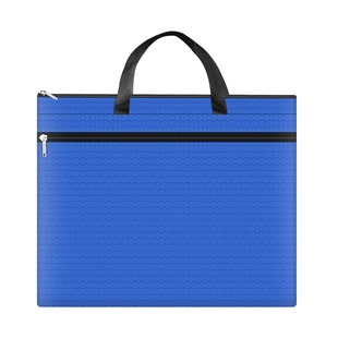 创生牛津布手提文件袋防水耐磨多层分类办公袋轻松收纳会议袋简约大容量便携商务包定制印刷logo