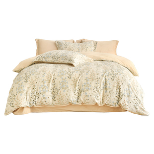 新款雕花牛奶绒四件套双面加厚珊瑚绒小清新花朵秋冬保暖四件套