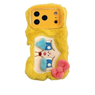 毛绒可爱hellokitty哭娃手机壳