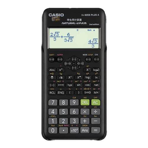 包邮卡西欧计算器FX-82ES PLUS A学生科学中高考试函数计算机学生考试专用统计多功能大学初高中考试用