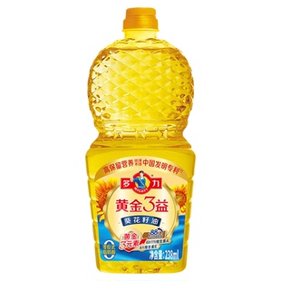 多力黄金3益葵花籽油238ml家用食用油好油清亮健康小瓶家用炒菜