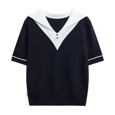 艾蓓怡通勤显瘦毛针织衫