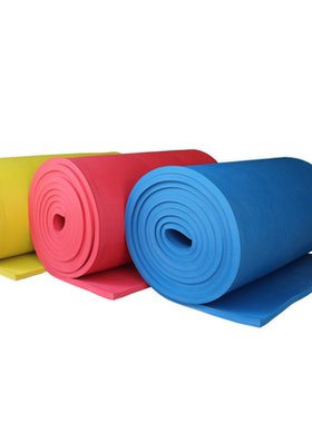 橡塑板保温棉华美隔音棉彩色自粘