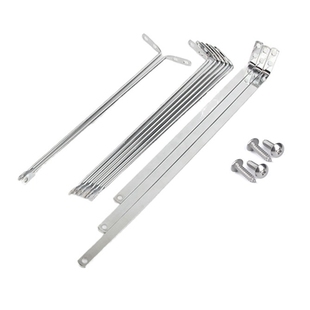 滚轮式胶棉拖把拉杆拉条拉钩子挤水海绵拖替换零配件家用胶拖维修