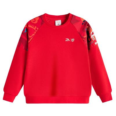 安踏儿童新年龙服春季运动卫衣