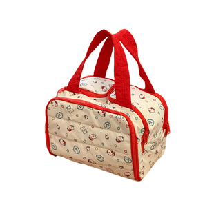 化妆包女大容量便携外出旅行洗漱包分区收纳超大轻便款防水收纳包