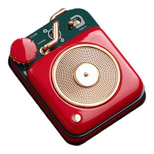 猫王音响【官方正品】原子唱机B612小音箱蓝牙收音机便携式无线