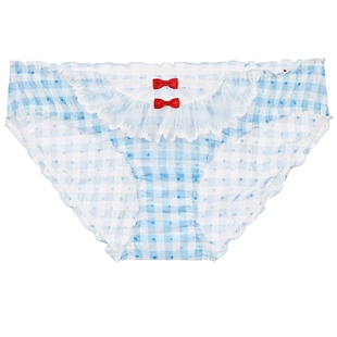 3件159|商场同款MYBODY内裤女棉质底裆性感纯欲蕾丝多巴胺三角裤