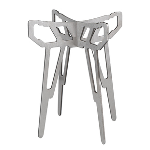 CLS户外露营焚火架多功能可拆卸烧烤架超轻便携煮茶烧水折叠支架