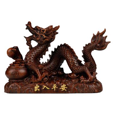 2025年新款生肖龙汽车内装饰摆件