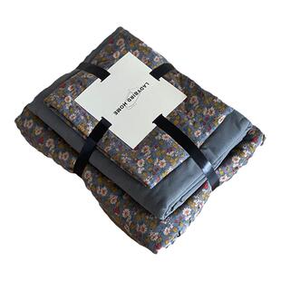 Liberty英式复古浪漫纯棉针织棉柔软小碎花a类天竺棉床上四件套