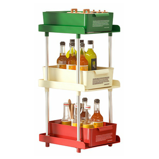 咖啡角桌面收纳盒抽屉式办公茶水间布置收纳架胶囊咖啡茶包置物架