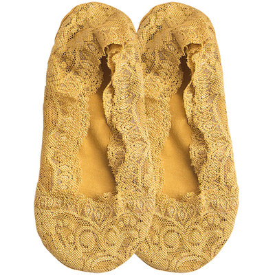 日系复古蕾丝船袜春夏硅胶防滑女