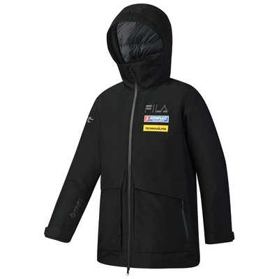 FILA斐乐男子中长款滑雪羽绒服