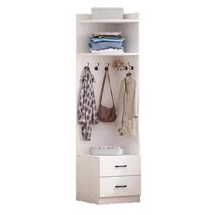 转角柜实木家用客厅书柜墙角三角形边柜一体靠墙衣架卧室储物柜子