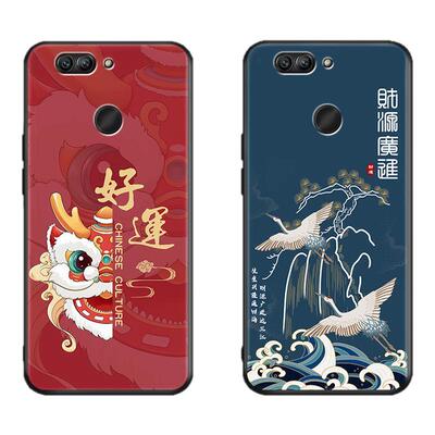 luckrider适用于华为nova2plus手机壳bac-al00新款tl00防摔nova2plsu软壳国潮风保护套经久耐用妈妈中老年人