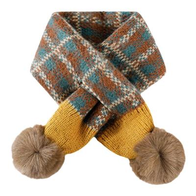 儿童针织围脖加厚保暖冬季男童