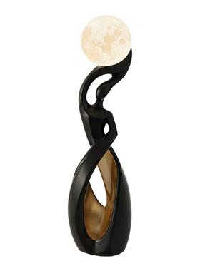 轻奢落地灯客厅电视柜沙发旁摆件玄关高级艺术乔迁家居装饰