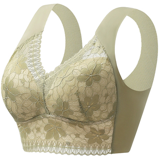 蕾丝内衣女夏薄款中年妈妈聚拢上托高档品牌胸罩2026新款爆款女款