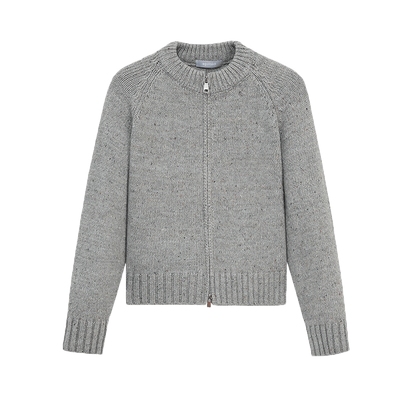 北欧时刻装拉链针织衫