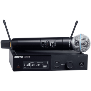 Shure/舒尔 SLXD24D/BETA58A SM58一拖二专业数字无线话筒麦克风
