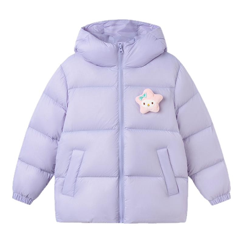 巴拉巴拉女童羽绒服大童连帽加厚外套儿童鹅绒上衣冬装新款童装潮