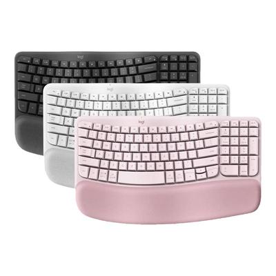 罗技WaveKeys人体工学键盘