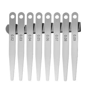 不锈钢塞尺单片公制高精度塞规塞尺片厚薄规气门间隙尺0.01-5.0mm