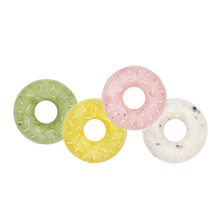 【肉食凶猛】冻干甜甜圈猫狗零食鸡肉酸奶草莓蓝莓蛋黄配餐饼干