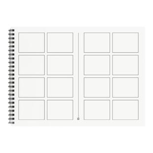 电影动漫分镜本 四格漫画动画本原稿纸 手账贴纸 动画本 2本包邮