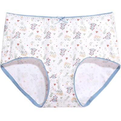 蝶安芬内裤女纯棉抗菌新款短裤