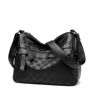 多层包包中年女款妈妈包真皮斜挎包大容量老年单肩包女2025新款包