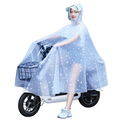 雨衣电动车单人女款全身2024