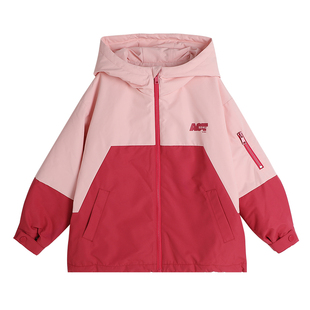 布丁哈鲁童装冬装女童2026秋冬季新款儿童三合一加厚奥粒绒外套