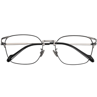 超轻纯钛近视眼镜框男款可配度数专业网上配镜高端设计师眼睛镜架