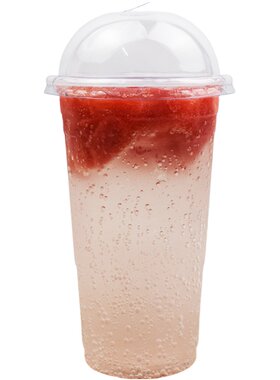 95口径冷饮果汁杯奶茶杯商用配盖