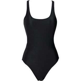 MEMORYBABY度假温泉性感经典露背泳池女王小胸显瘦三角连体泳衣女