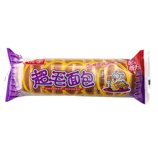 桃李优毛超毛面包短保9天毛毛虫面包小时候的味道早代餐食品115克