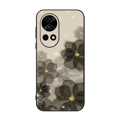 适用华为nova12文艺小羊皮手机壳