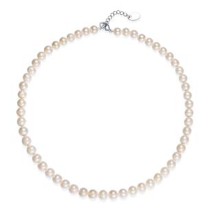 蔻润远行天然淡水珍珠项链锁骨链颈链女士京润珍珠生日礼物送女友