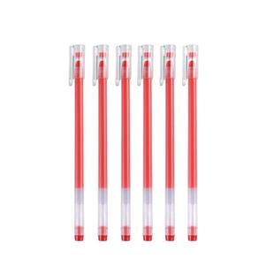 巨能写中性笔黑红蓝0.5mm针管头直液式速干走珠笔便宜甩卖