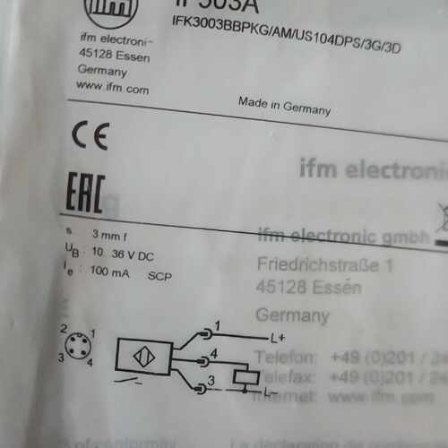 议价（可议价）全新原装IFM易福门  IF503A ，看上私聊议价