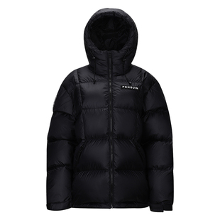 企鹅联名骆驼热能羽绒服2025秋冬新款男女加厚户外加厚保暖面包服