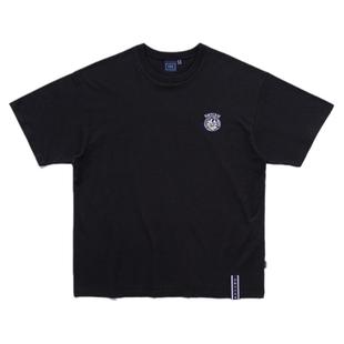 RomanticCrown[第二件半价]夏季纯棉短袖T恤宽松雏菊刺绣男女