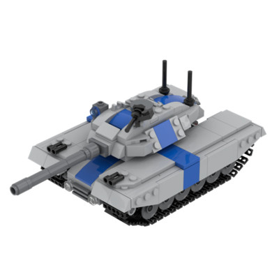 柒彩创意moc拼装积木军事模型