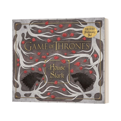 权力的游戏 英文原版 Game Of Thrones House Stark Deluxe Stationery Set 史塔克家族豪华版文具套 英文版 进口英语原版书籍