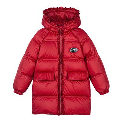 富罗迷儿童羽绒服2025冬季新款红色洋气保暖女款加厚女童羽绒外套